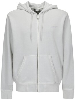 Carhartt WIP: Толстовка  Script с капюшоном