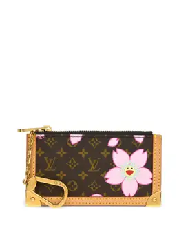 Louis Vuitton Pre-Owned: Коричневый кошелёк 