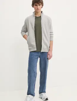 Tommy Jeans: Серая толстовка 