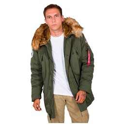 Alpha Industries: Зелёная куртка 