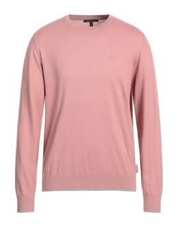 Armani Exchange: Розовый свитер 