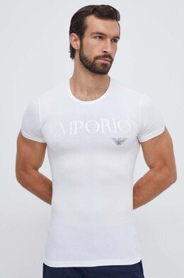Emporio Armani Underwear: Белая футболка 