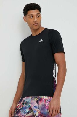 adidas Performance: Чёрная футболка 