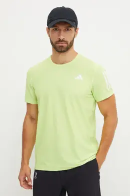 adidas Performance: Зелёная футболка 