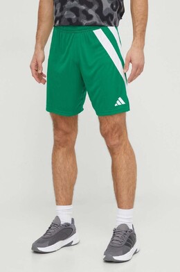adidas Performance: Зелёные шорты 