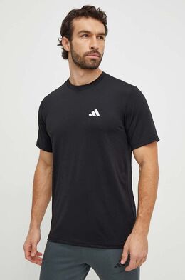 adidas Performance: Чёрная футболка 
