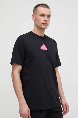 adidas Performance: Чёрная футболка 