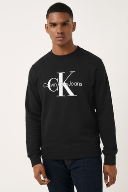 Calvin Klein: Чёрный свитшот 