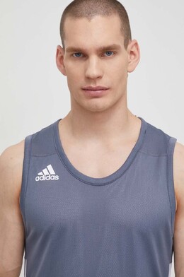 adidas Performance: Серая футболка 