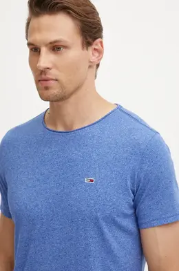 Tommy Jeans: Синяя футболка 