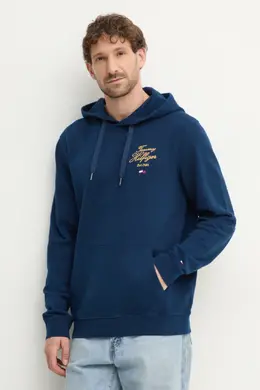 Tommy Hilfiger: Тёмная толстовка 