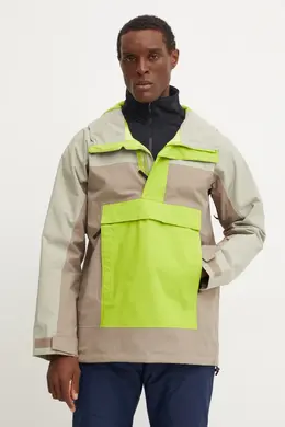 The North Face: Зелёная куртка 