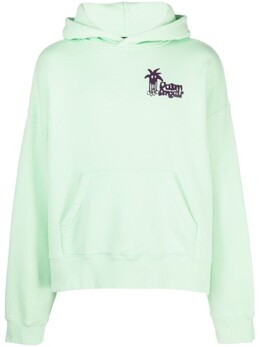 Palm Angels: Зелёная толстовка 