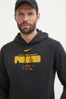 Nike: Чёрная толстовка 