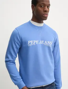 Pepe Jeans: Фиолетовая толстовка 