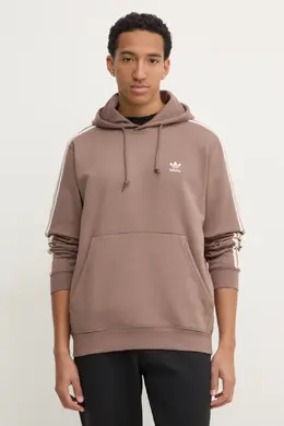 Adidas Originals: Коричневая толстовка 