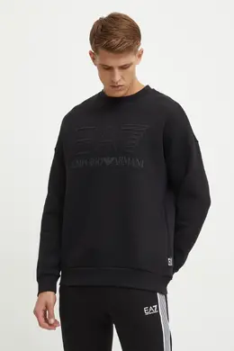 EA7 Emporio Armani: Хлопковая толстовка 