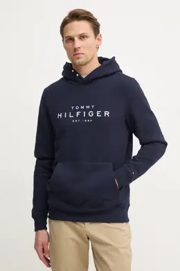 Tommy Hilfiger: Тёмная толстовка 