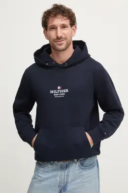 Tommy Hilfiger: Тёмная толстовка 