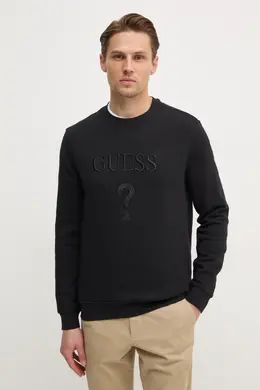 GUESS: Чёрная толстовка 