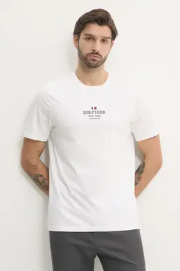Tommy Hilfiger: Бежевая футболка 