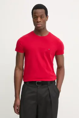 Tommy Hilfiger: Красная футболка 
