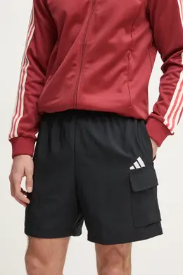 Adidas: Чёрные шорты 