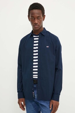 Tommy Jeans: Тёмная рубашка 