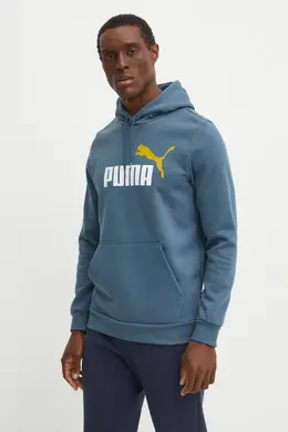 PUMA: Синяя толстовка 