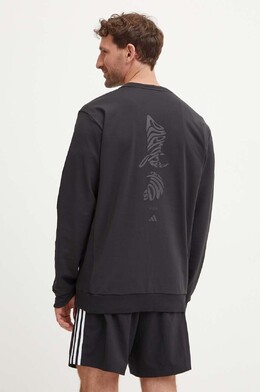 adidas Performance: Чёрная толстовка 