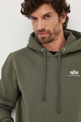 Alpha Industries: Зелёная толстовка 