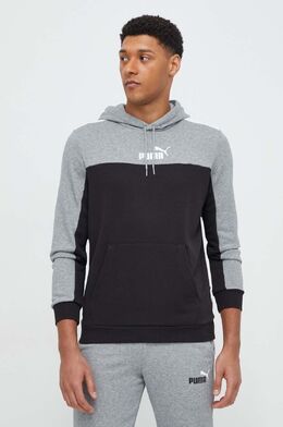 PUMA: Чёрная толстовка 