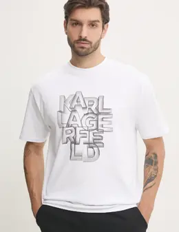 Karl Lagerfeld: Хлопковая футболка 