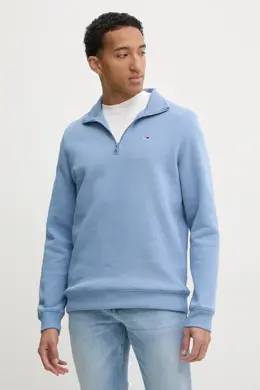 Tommy Jeans: Синяя толстовка 