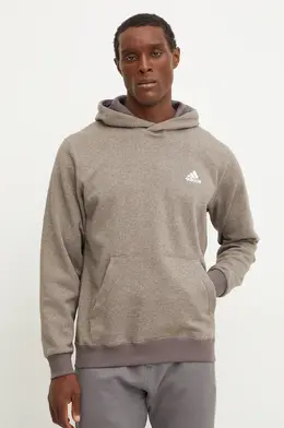 Adidas: Коричневая толстовка 