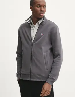 Tommy Jeans: Серая толстовка 
