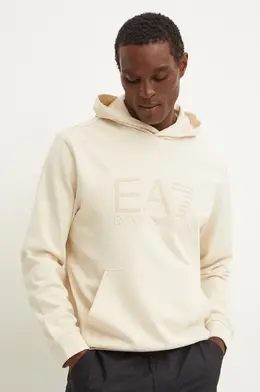 EA7 Emporio Armani: Хлопковая толстовка 