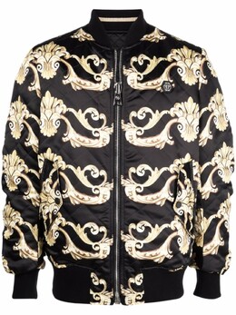 Philipp Plein: Стёганые куртка  Gothic
