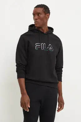 Fila: Чёрная толстовка 