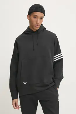 Adidas Originals: Чёрная толстовка 