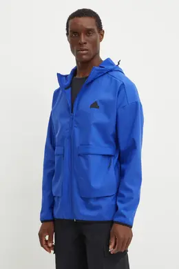 Adidas: Синяя толстовка 