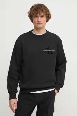 Calvin Klein Jeans: Чёрная толстовка 