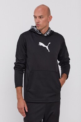 PUMA: Чёрная толстовка 