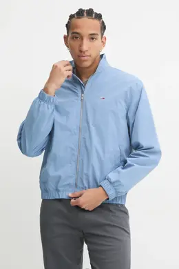 Tommy Jeans: Синяя куртка 