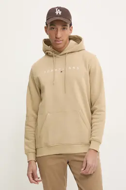 Tommy Jeans: Бежевая толстовка 