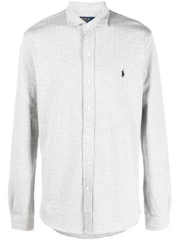 Polo Ralph Lauren: Серая рубашка 