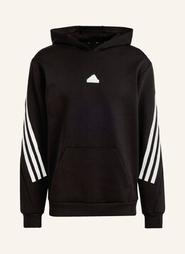 Adidas: Чёрная толстовка 
