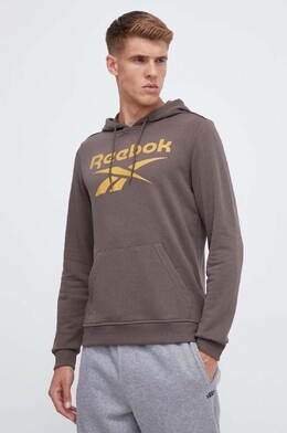 Reebok: Коричневая толстовка 