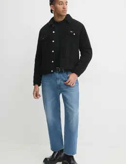 Tommy Jeans: Чёрная куртка 