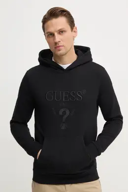 GUESS: Чёрная толстовка 